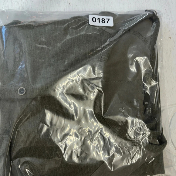 prAna Women's Hensley Henley Dress in Rye Green Size Small Mixed Fabrics - Picture 8 of 8